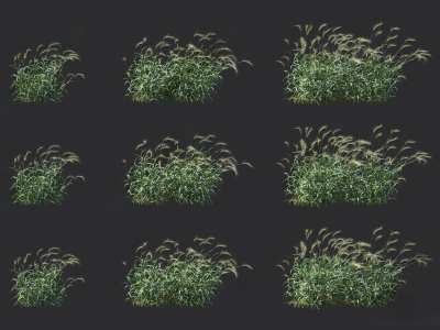 草3D模型下载